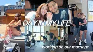WORKING ON OUR MARRIAGE, DAY DATE, SHOPPING
