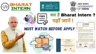 Must Watch Before Apply In Bharat Intern | Scam Or Not ? | Internship Certificate #bharatintern