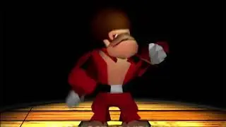 Donkey Kong sings Michael Jackson's Thriller