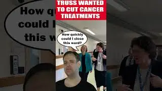 Truss Wanted to Cut NHS Cancer Treatments #shorts