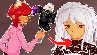 Drawing AVATARS in Roblox Spray Paint! 😈🤠🎨