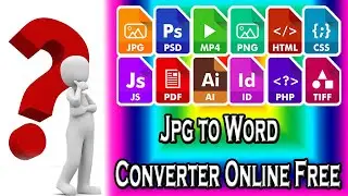 Jpg to Word Converter Online Free