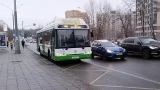 Поездка на ЛИАЗ 5292 по маршруту т58 от М.Беломорская до Петрозаводской улицы.