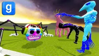 Fnaf DJ Music Man vs Trevor Henderson Creatures In Garry's Mod