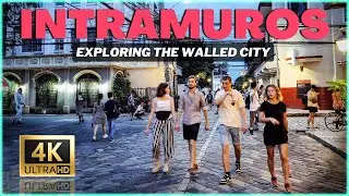 INTRAMUROS ADVENTURE: Biking and Walking Tour | FORT SANTIAGO & MANILA CATHEDRAL Philippines 4K 🇵🇭