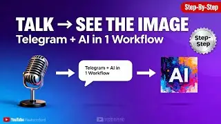 Telegram Voice to AI Image | Complete Beginner  Make Automation Tutorial
