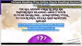Oracle Reading Online Free 2021??? - Fortune Reading (Free Online Oracle Reading) Review!!!