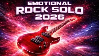 Melodic Rock Guitar Solo 2026 🎸 Powerful & Emotional Mix