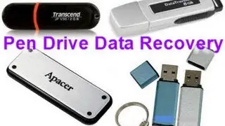 How to restore data when pen drive shows empty.