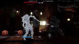 Injustice 2 Sub-Zero vs Wonder Woman
