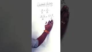Dividendo Rule | Componendo Dividendo Rule | How to use componendo dividendo Rule | Maths for SSC
