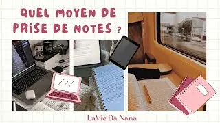 BACK TO SCHOOL 📚 | Prise de notes à la main ? À l’ordinateur ? Ou à la tablette ? Laquelle choisir.