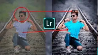 Lightroom blue and black tone photo editing | Lightroom mobile photo editing | Lr photo editing