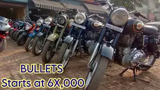 Second hand bullet starts at Rs. 6X,000 | Second Hand Royal Enfield Bullets | Yamaha |