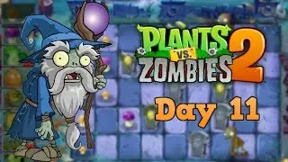 Plants vs Zombies 2 | Dark Ages Night 11 | Walkthrough