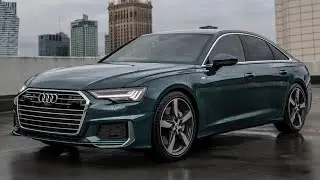 THE NEW 2021 AUDI A6 50TFSIe QUATTRO HYBRID - AUDIS NEW PHEV - IN DETAIL - In the cool Avalon green!