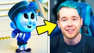 BEHIND THE VOICES YouTubers Collection! (DanTDM, Jelly, SSundee, JoJo Siwa)