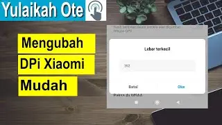 How to Change DPi Xiaomi All Type