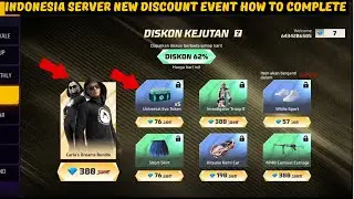 Indonesia server new discount event up to 90% discount 🔥 ff Indonesia server new discount event 🎯