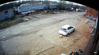 Установка видеонаблюдения на прилегающей территории производства