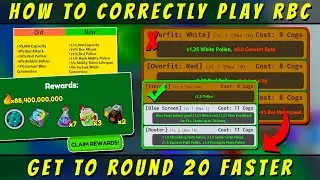 😱How To Play RBC Correctly - Get to Round 20 *GUARANTEED* [GUIDE] | Bee Swarm Simulator Roblox
