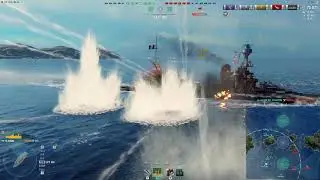 World of Warships - Punishing Enemies with Izmail