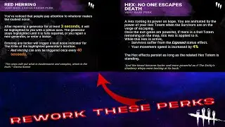 5 PERKS EVERYONE Wants Reworked In DBD - Dead by Daylight
