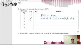 Aplying rules of divisibility