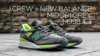 Review: J.Crew x New Balance 998 - Midori Grey