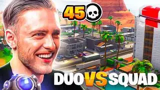On fait 45 KILLS en DUO SQUAD sur le CHAPITRE 1 ! (notre nouveau record)