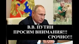 ОБРАЩЕНИЕ К ПУТИНУ В.В. О 