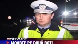 Doi tineri din Alba Iulia aflati pe motocicleta au murit intr-un accident 22 MARTI
