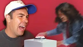 Girl Destroys The Button