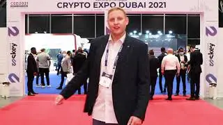Bitcoin Vault BTCV at Crypto Expo Dubai first day of the event