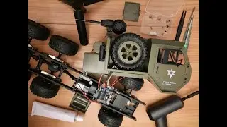 Waterproof makeup - Fayee FY004A 1/16 RC Truck 6x6 upgrade