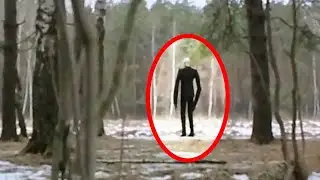 5 случаев появления СЛЕНДЕРМЕНА,снятых на видео!