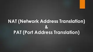 What is NAT in Hindi (Network Address Translation) - NAT and PAT
