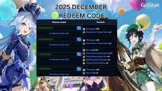 Genshin Impact December 2025 Codes | Don’t Miss These Rewards!