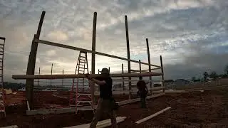 Building a Post Frame Garage - Homebase Contracting