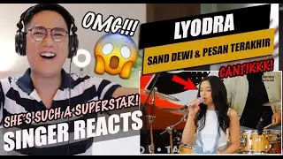 Lyodra - Sang Dewi, Pesan Terakhir | At Emporium Pluit Mall | SINGER REACTION