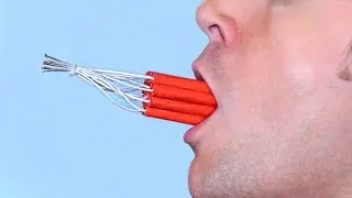 JesseAndMike - FIREWORKS IN MOUTH! Scene
