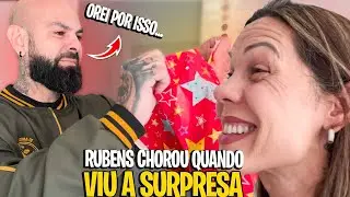 FIZ O RUBENS SE EMOCIONAR COM O PRESENTE DE ANIVERSÁRIO