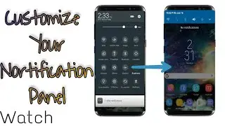 How to customize nortification panel style without root in hindi.