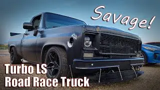 Savage 1978 ROAD RACING Chevy Square Body PICKUP! - Feature