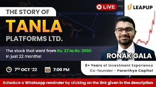 The Story of TANLA PLATFORMS LTD | Mr. Ronak Gala