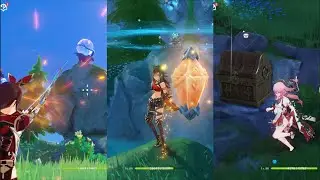Solving some Fontaine puzzles for chest, Fontaine Chest Part 82  - Genshin Impact