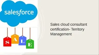 Sales cloud consultant certification- Territory Management