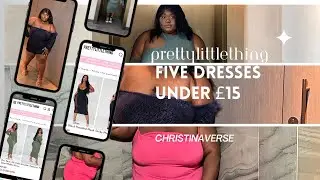 How to find stylish affordable fashion| PLT PLUS SIZE FASHION| 5 DRESSES UNDER £15