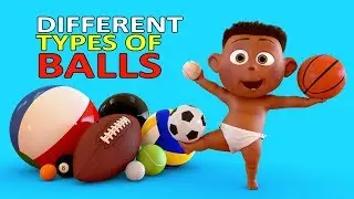 Learn Different Types of Balls with Baby Zac