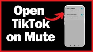 How to Open TikTok on Mute